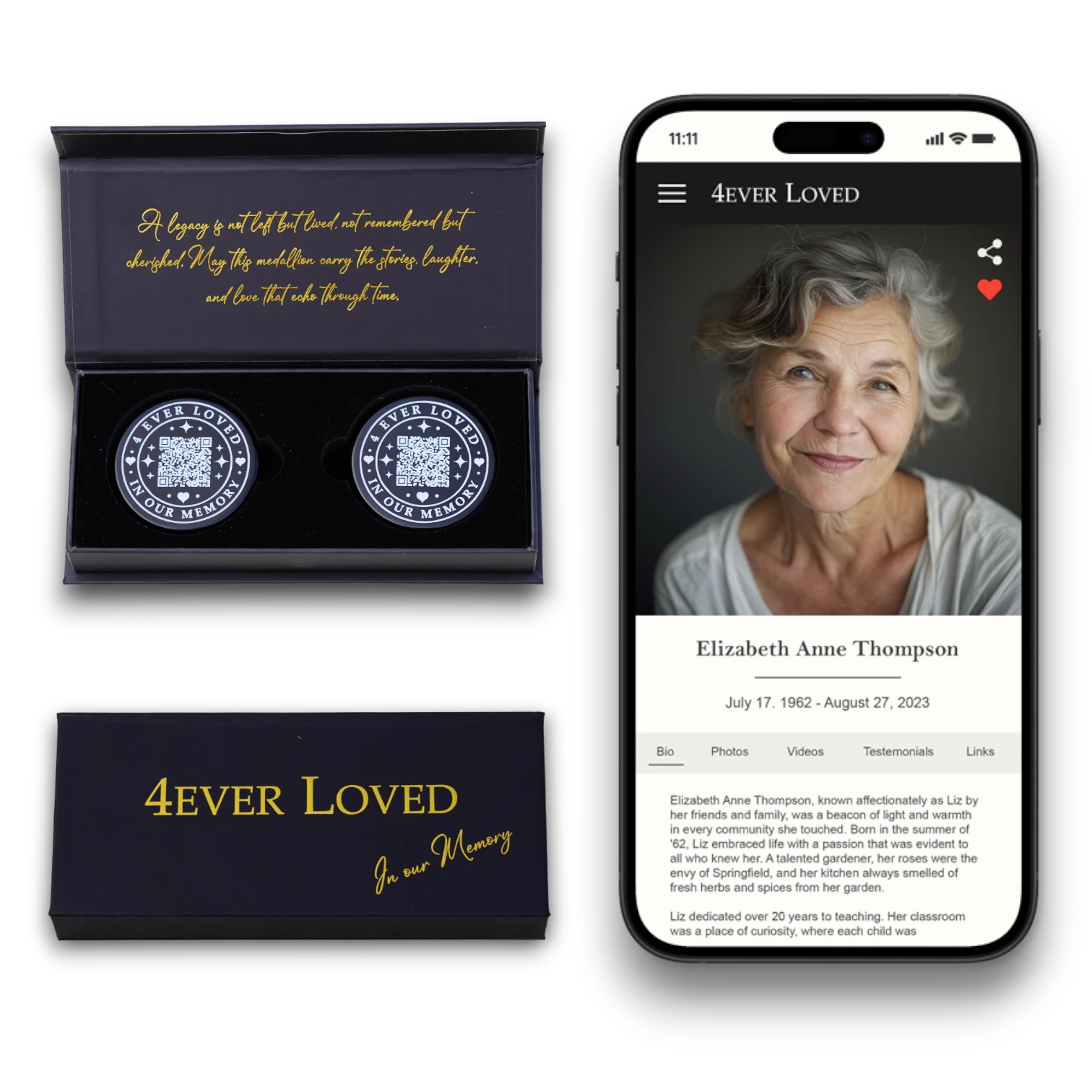 4everLoved Memorial Medallion (Pre-Sale)
